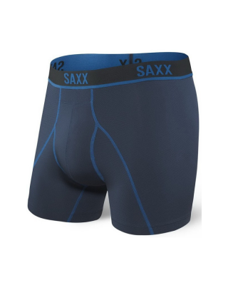 Boxerky SAXX KINETIC HD BOXER BRIEF M - navy/city blue